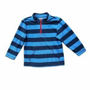 Hanna Andersson Blue Microfleece Pullover